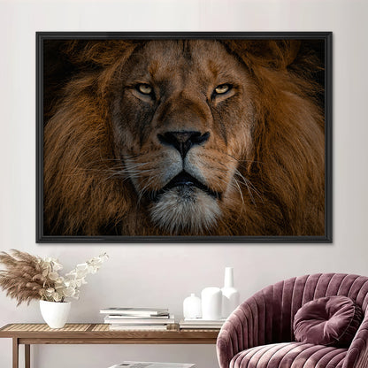 The Lion Large Wall Art