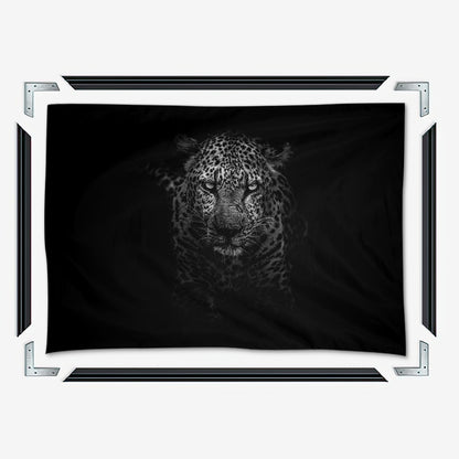 Black & White Leopard Large Wall Art