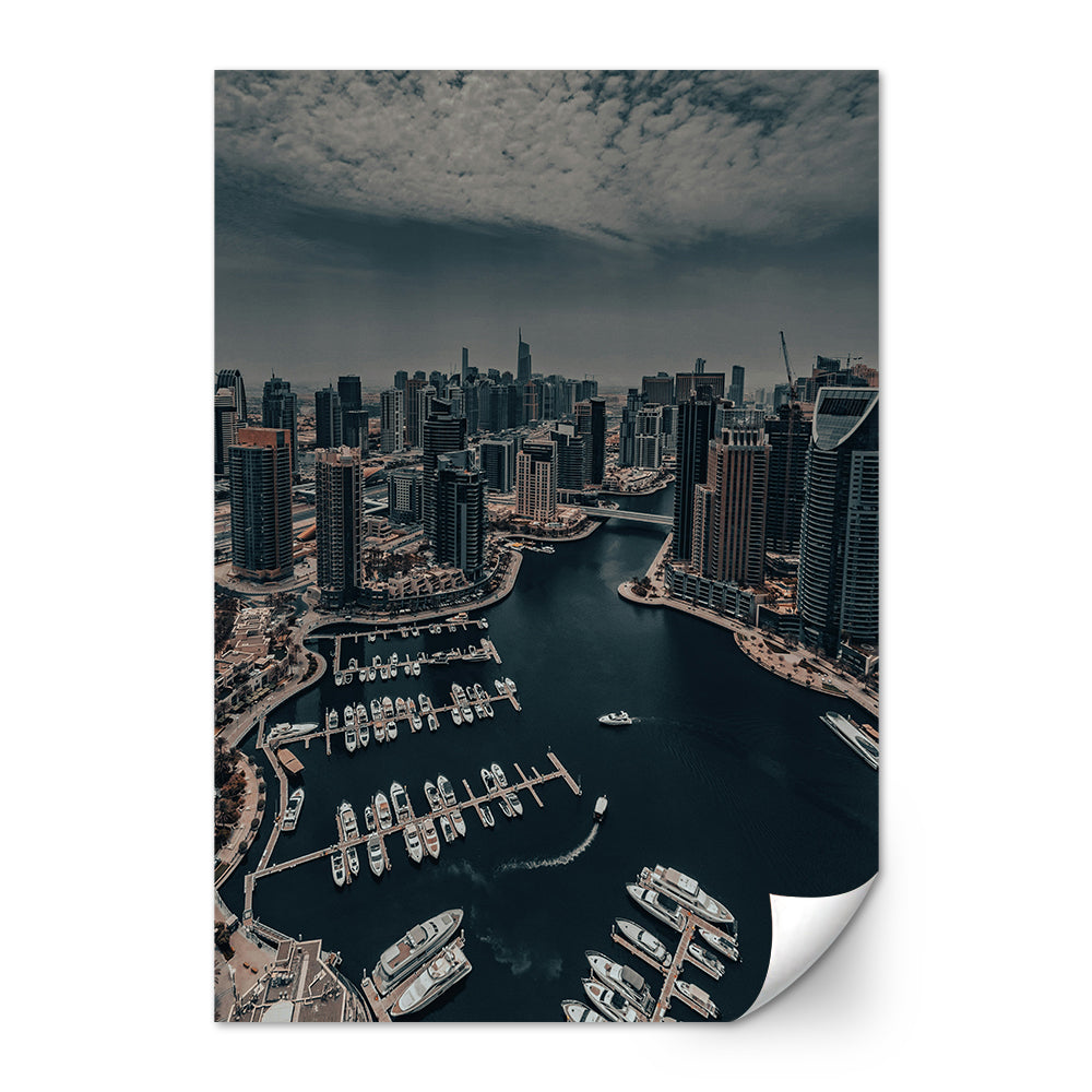 Skyline Of Gold Large Wall Art
