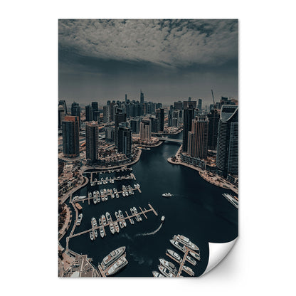Skyline Of Gold Large Wall Art