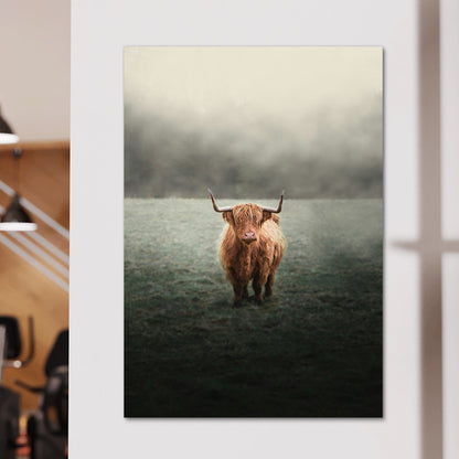 Mystery Highland Cow Wall Art
