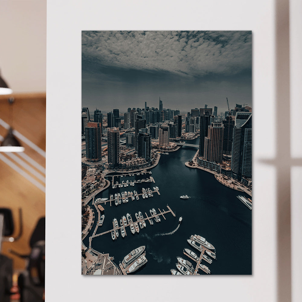 Skyline Of Gold Large Wall Art