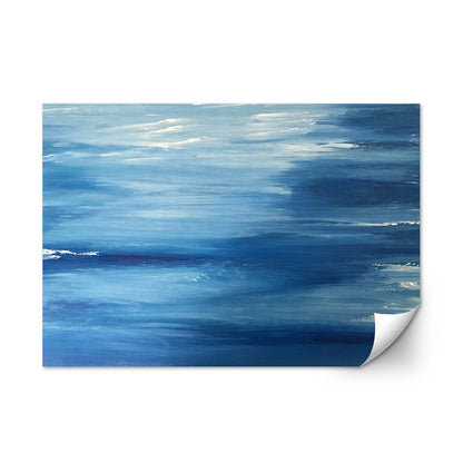 Blue Beach Wall Art