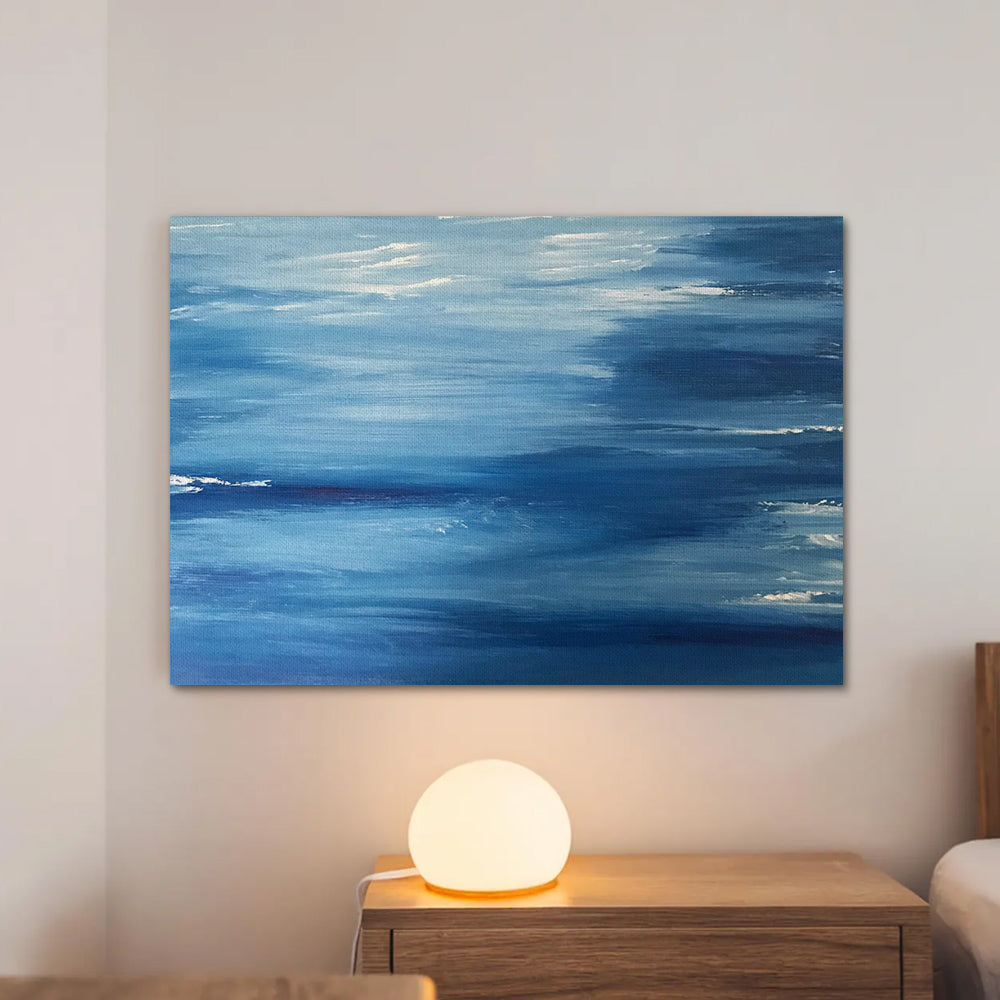 Blue Beach Wall Art