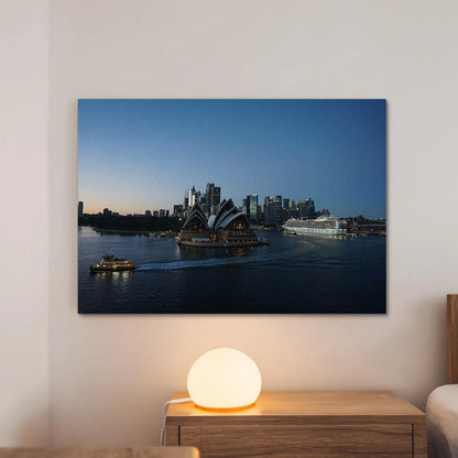 Breathe In The Bay Large Wall Art